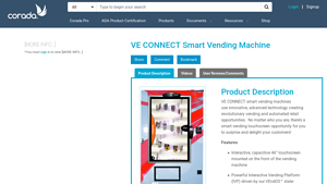 Corada - VE CONNECT Smart Vending Machine