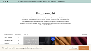 Core Fabric Store - Durable Bottomweight Fabrics