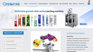 CoreTamp - Small Candy Packing Machine