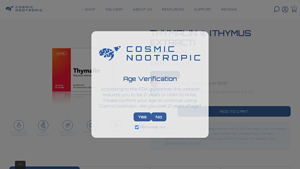 Cosmic Nootropic - THYMALIN ® Thymus Extract