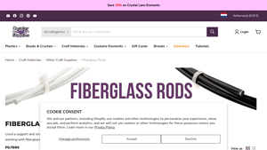 Cosplay Supplies - Fiberglass Rods