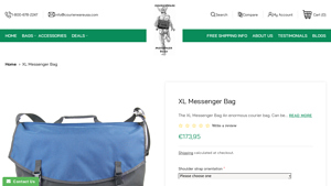 Courier Bags - XL Messenger Bag