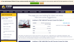 Liebherr - 500t LTM 1400 All Terrain Crane