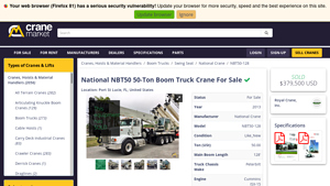 National Crane - NBT50-128