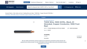 Crescent Electric - THHN Wire 1000 KCMIL