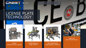 Crest - License Plate Production Solutions