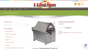 CRF - Electric Peanut Roaster