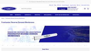 Crystal Quest - Freshwater Reverse Osmosis Membranes