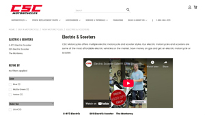 CSC Motorcycles - Affordable Electric Motorcycles and Scooters