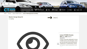 Maxton Design - Body Kit for Lexus CT200h