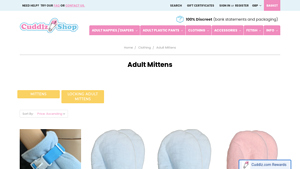 Cuddlz - Adult Baby Mittens