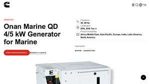 Cummins - Onan Marine QD Generator