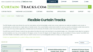 Curtain Tracks - Flexible Curtain Track