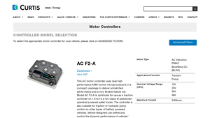Curtis Instruments - Motor Controllers