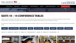 Paul Downs Cabinetmakers - Custom Conference Tables