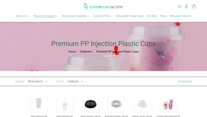 Custom Cup Factory - Premium PP Injection Plastic Cups