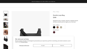 Cuyana - Double Loop Bag