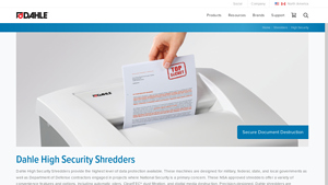 Dahle - High Security Shredders