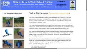 BCS - Sickle Bar Cutter