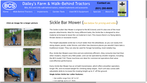 BCS - Sickle Bar Cutter