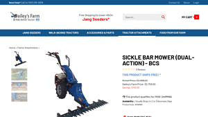 BCS - Dual-Action Sickle Bar Mower