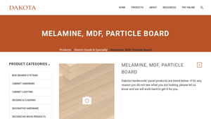 Dakota Hardwoods - Panel Products Overview