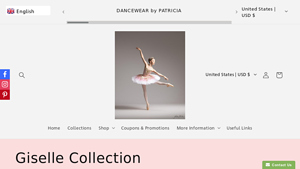 Dancewear by Patricia - Giselle Collection