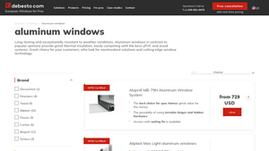 Debesto - Aluminum Windows