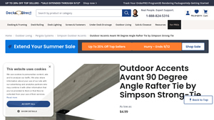 Simpson Strong-Tie - Avant 90 Degree Angle Rafter Tie