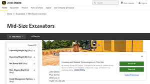 Deere - Mid-Size Excavators