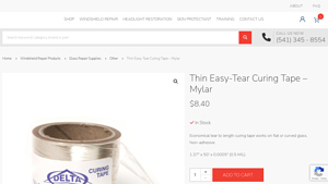 Delta Kits - Thin Easy-Tear Curing Tape