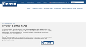 Denso - High-Performance Bitumen & Butyl Tapes
