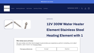 Dernord - 12V 300W Water Heater Element