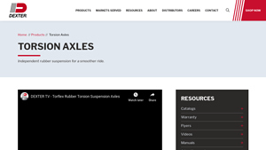Dexter - Torsion Axles