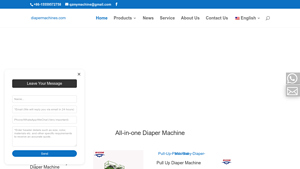 Diaper Machines - Comprehensive Solutions for All Diaper and Wipe Needs