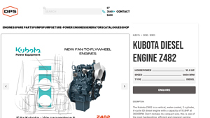 Kubota - Diesel Engine Z482
