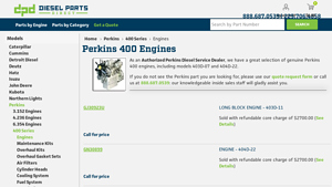 Perkins - Key Diesel Engines