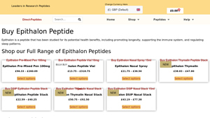 Direct Peptides - Epithalon Peptide Products