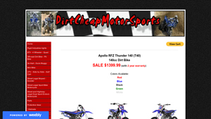 Apollo - RFZ Thunder 140 Dirt Bike