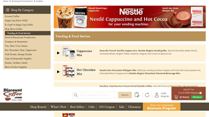 Discount Coffee - Vending Cookies