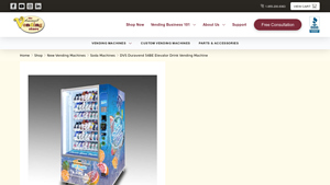 DVS - Duravend 54BE Refrigerated Elevator Drink Vending Machine