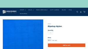Discovery Fabrics - Ripstop Nylon Collection