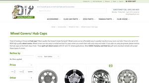 DIY Golf Cart - Hub Caps & Wheel Covers