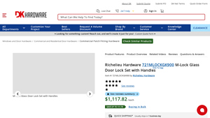 Richelieu Hardware - Entrance / Double Action Lock