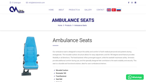 Dnlotomotiv - Ambulance Seats