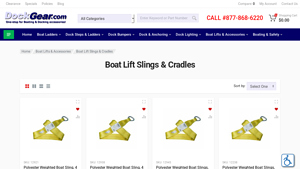 Dock Gear Supply - Polyester Weighted Boat Sling