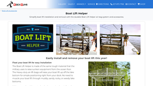 Dock Guys - Boat Lift Helper Air Bag System