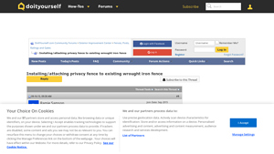 Lowe's - Prefab Fence Panels