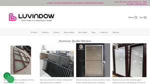 Doorwin Group - Aluminum Shutter Windows