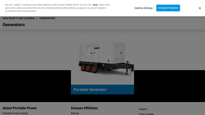 Doosan - Air Compressors & Generators
